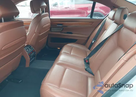 2013 BMW 750Li xDrive из США, поврежденный, VIN WBAYF8C50DD140147